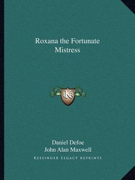 portada roxana the fortunate mistress (in English)