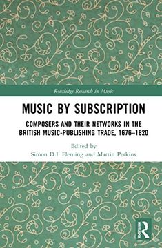 portada Music by Subscription (Routledge Research in Music) (en Inglés)
