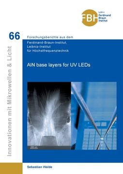 portada AlN base layers for UV LEDs (en Inglés)