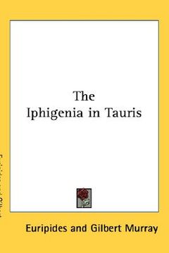 portada the iphigenia in tauris (in English)