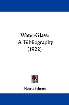 portada water-glass: a bibliography (1922)