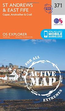 portada St Andrews and East Fife (OS Explorer Active Map)