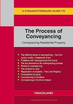 portada Straightforward Guide to the Process of Conveyancing: Revised Edition - 2023, a (en Inglés)