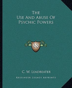 portada the use and abuse of psychic powers