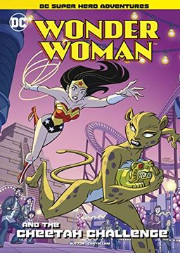 portada Wonder Woman and the Cheetah Challenge (dc Super Hero Adventures) (en Inglés)