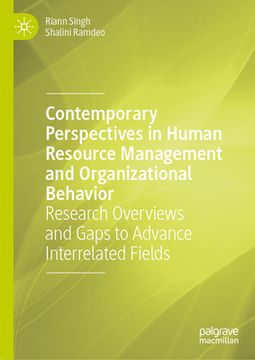 portada Contemporary Perspectives in Human Resource Management and Organizational Behavior: Research Overviews and Gaps to Advance Interrelated Fields (in English)