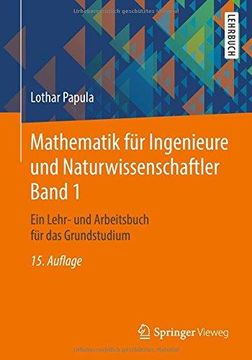 portada Mathematik Fur Ingenieure Und Naturwissenschaftler Band 1 