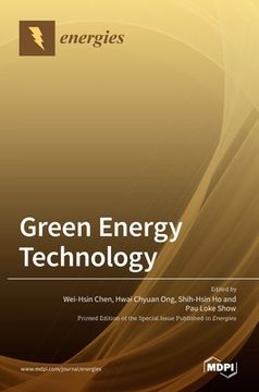 portada Green Energy Technology (en Inglés)