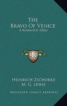 portada the bravo of venice: a romance (1826) (en Inglés)