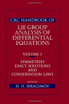 portada CRC Handbook of Lie Group Analysis of Differential Equations, Volume I: Symmetries, Exact Solutions, and Conservation Laws (en Inglés)