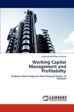 portada working capital management and profitability (en Inglés)