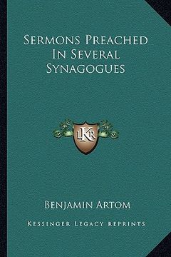 portada sermons preached in several synagogues (en Inglés)