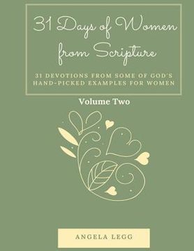portada 31 Days of Women from Scripture Volume 2: Bible Study Guide (en Inglés)
