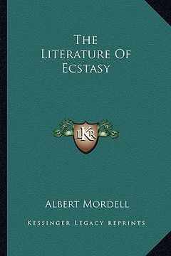 portada the literature of ecstasy