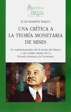portada Una Critica a la Teoria Monetaria de Mises