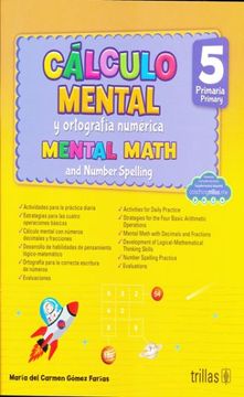 portada Calculo Mental y Ortografia Numerica 5. Primaria / 2 ed.