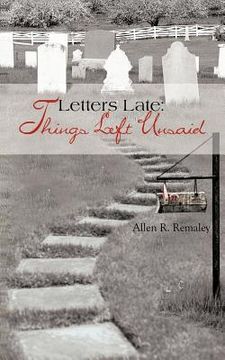 portada letters late: things left unsaid (en Inglés)