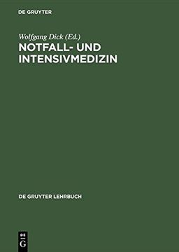 portada Notfall- Und Intensivmedizin (de Gruyter Lehrbuch)