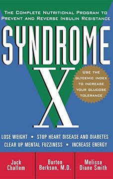 portada Syndrome x: The Complete Nutritional Program to Prevent and Reverse Insulin Resistance (Health 