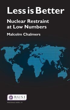 portada Less Is Better: Nuclear Restraint at Low Numbers (en Inglés)