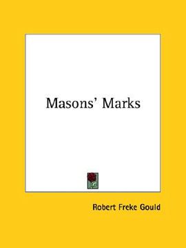 portada masons' marks (en Inglés)