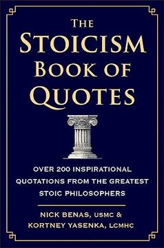 portada The Stoicism Book of Quotes: Over 200 Inspirational Quotations from the Greatest Stoic Philosophers (en Inglés)