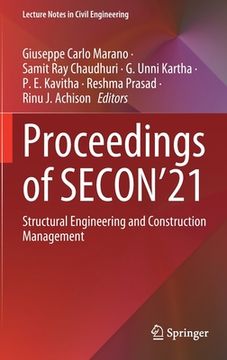 portada Proceedings of Secon'21: Structural Engineering and Construction Management (en Inglés)
