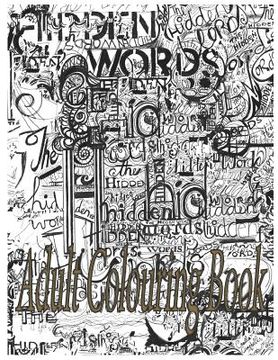 portada Hidden Words: Adult Colouring Book (en Inglés)