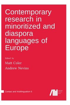 portada Contemporary research in minoritized and diaspora languages of Europe (in English)