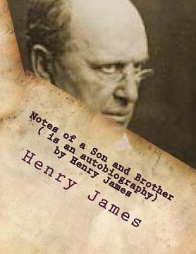 portada Notes of a Son and Brother ( is an autobiography) by Henry James