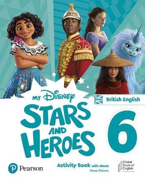 portada My Disney Stars and Heroes British Edition Level 6 Activity Book With Ebook (Friends and Heroes) 