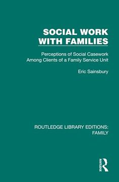 portada Social Work With Families (Routledge Library Editions: Family) (en Inglés)