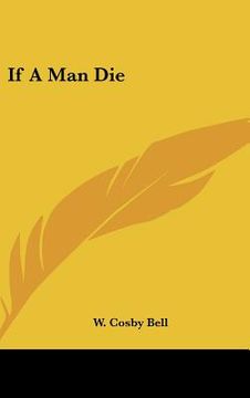 portada if a man die (in English)