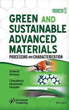 portada Green and Sustainable Advanced Materials: Processing and Characterization (in English)