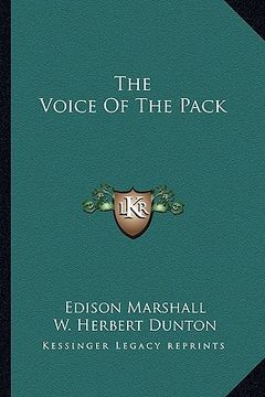 portada the voice of the pack (en Inglés)