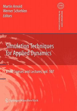 portada simulation techniques for applied dynamics (en Inglés)