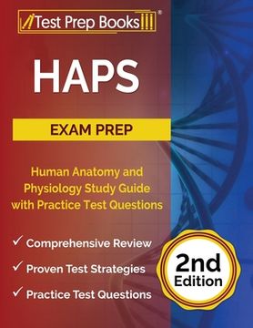 portada HAPS Exam Prep: Human Anatomy and Physiology Study Guide with Practice Test Questions [2nd Edition] (in English)