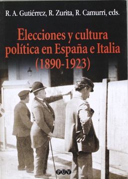 portada Elecciones y Cultura Política en España e Italia (1890-1923) (in Spanish)