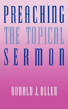 portada preaching the topical sermon