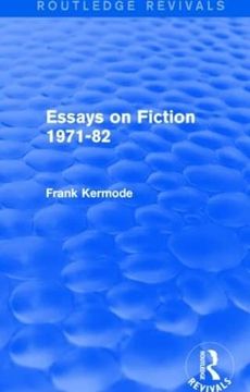 portada Essays on Fiction 1971-82 (Routledge Revivals) (in English)