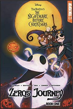 portada Disney Manga: Tim Burton's the Nightmare Before Christmas - Zero's Journey (in English)