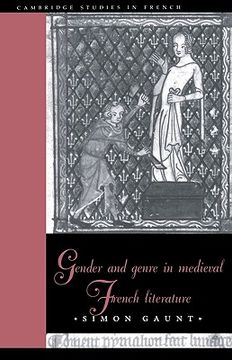 portada Gender & Genre Medieval French lit (Cambridge Studies in French) (en Inglés)