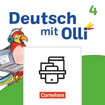 portada Deutsch mit Olli 4. Schuljahr. Arbeitsheft Medienkompetenz - 10 Stück im Paket (en Alemán)