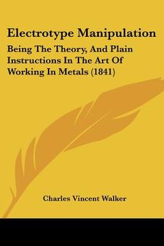 portada electrotype manipulation: being the theo