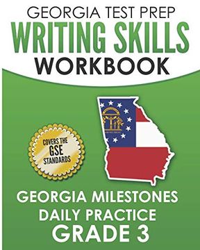 portada Georgia Test Prep Writing Skills Workbook Georgia Milestones Daily Practice Grade 3: Preparation for the Georgia Milestones English Language Arts Tests (en Inglés)