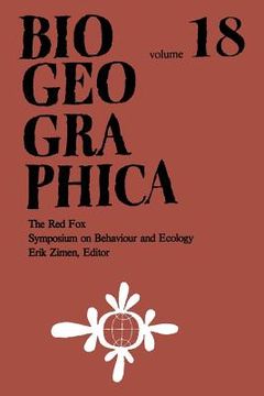 portada The Red Fox: Symposium on Behaviour and Ecology (in English)