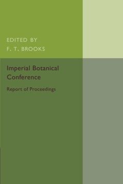 portada Imperial Botanical Conference: London, July 7 16, 1924 