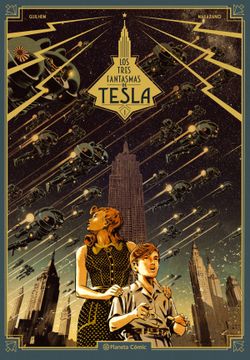 portada Los Tres Fantasmas de Tesla 1 (in Spanish)