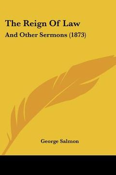 portada the reign of law: and other sermons (1873) (en Inglés)
