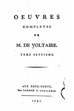 portada Oeuvres complètes de M. de Voltaire - Tome VII (French Edition)